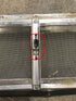 Used Silver Square Opening Window: 17 3/4" W x 5 1/2" H x 3/4" D