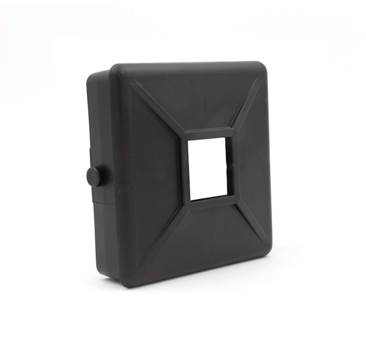 4" Bumper Plug with Tabs Black - Young Farts RV Parts
