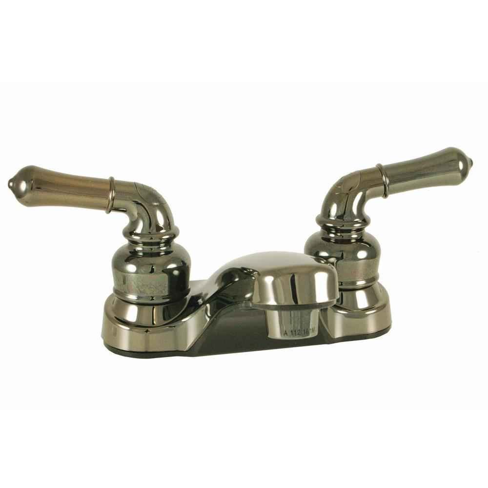 4" Lavatory Faucet w/Lever Handles Chrome - Young Farts RV Parts