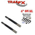4'' OVAL STRAIGHT BAR RP - Young Farts RV Parts