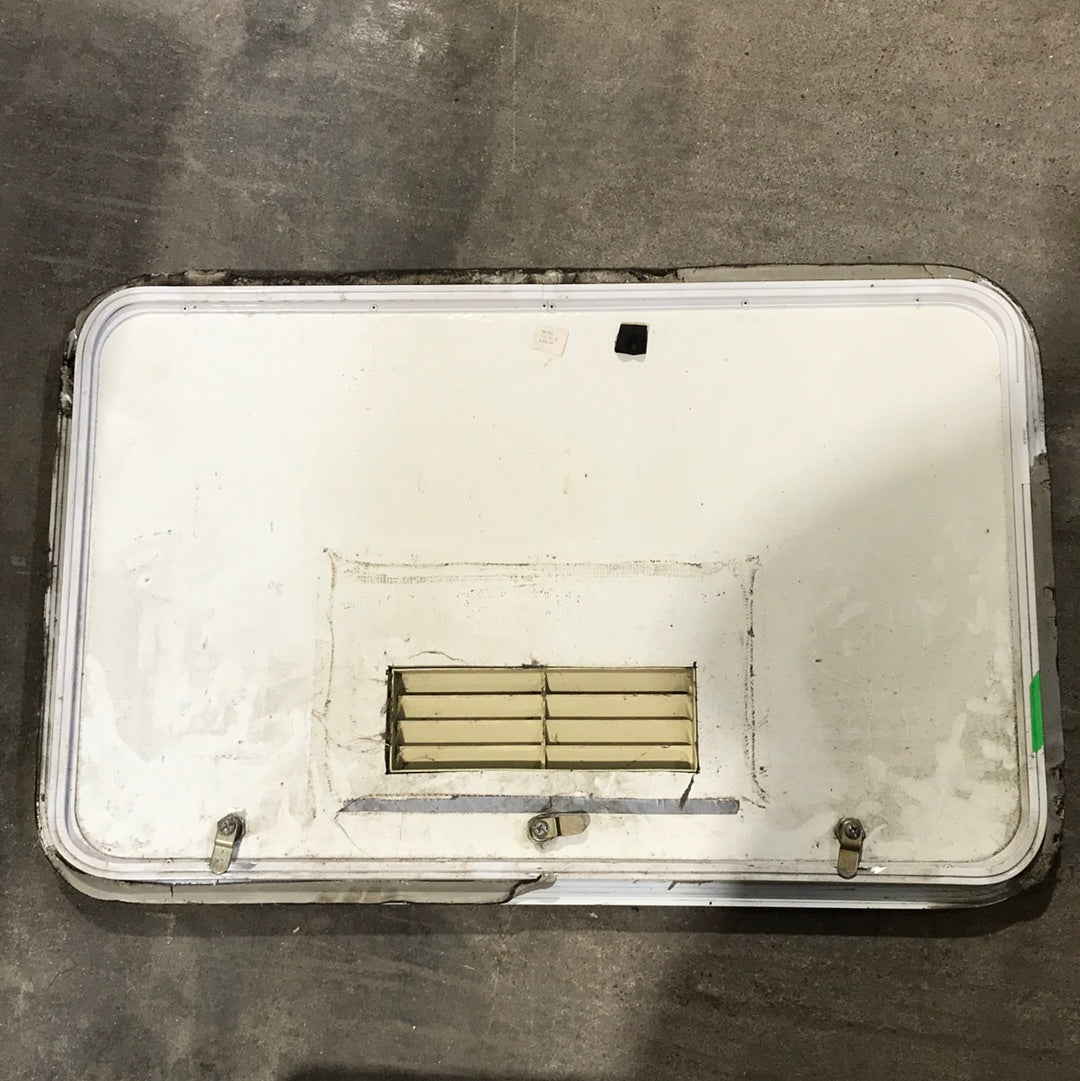 Used Radius Cornered Cargo Door 32 1/4" x 20 1/2" X 1" D - Young Farts RV Parts