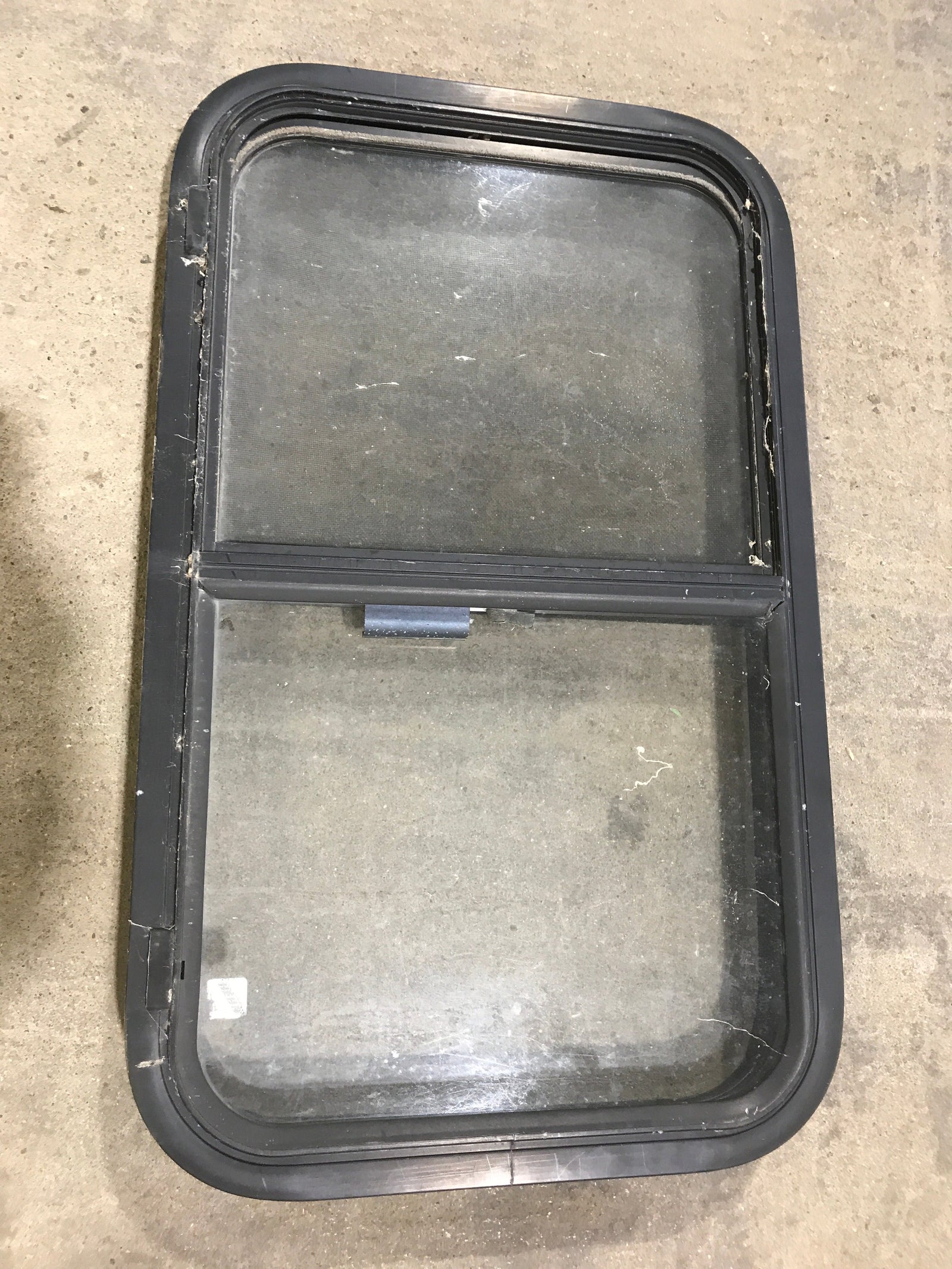 Used Black Radius Opening Window : 30 3/4
