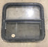 Used Black Radius Opening Window : 24 1/2" W x 22 1/2" H x 2" D