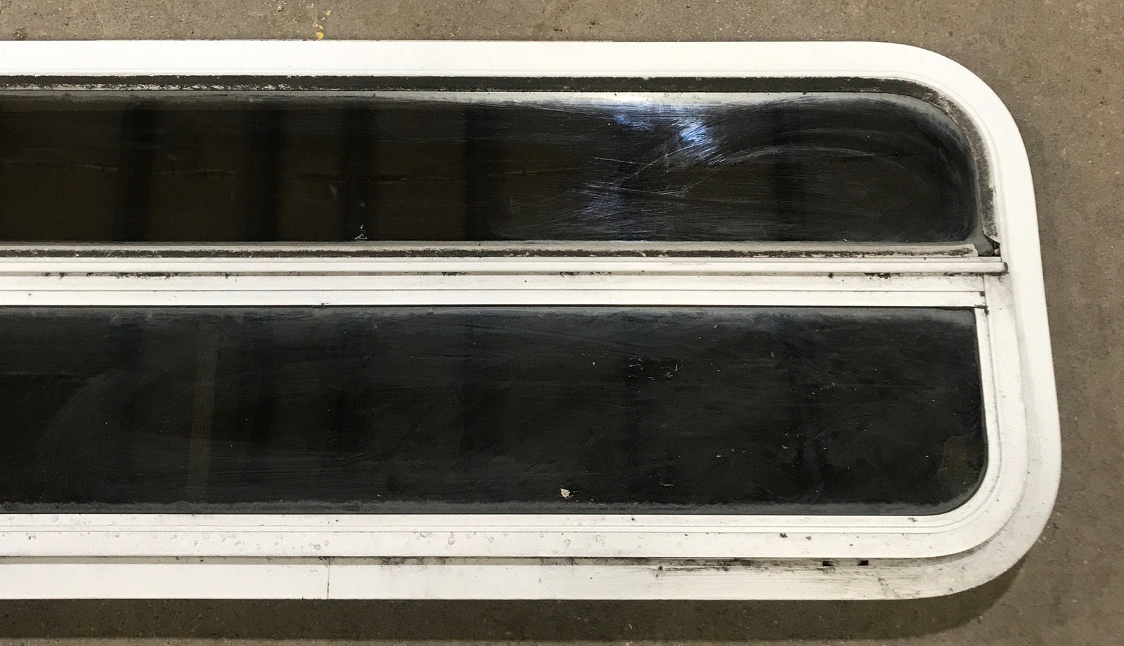 Used White Radius Opening Window : 47 1/2