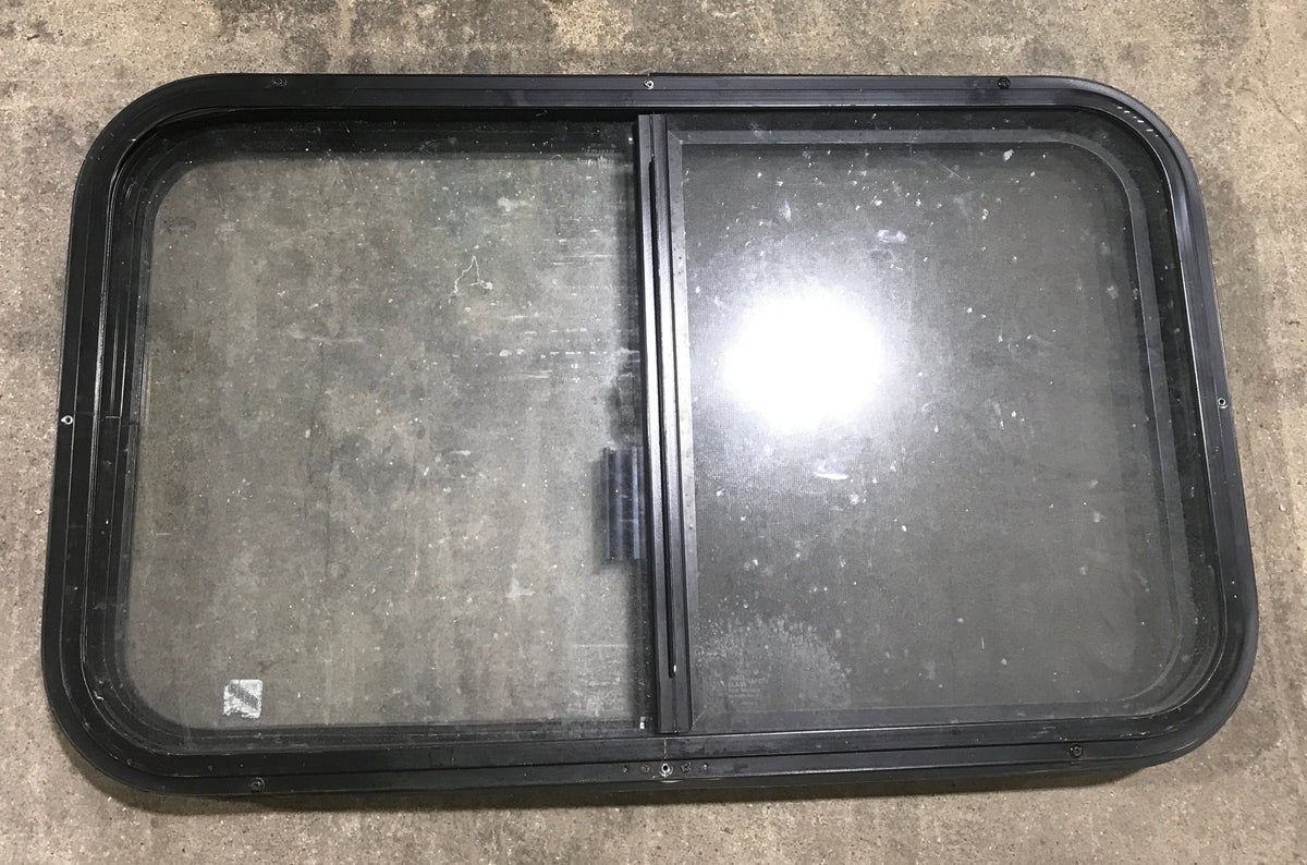 Used Black Radius Opening Window : 30 3/4