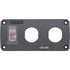 4364 Water Resistant USB Accessory Panel - 15A Circuit Breaker, 2x Blank Apertures - Young Farts RV Parts