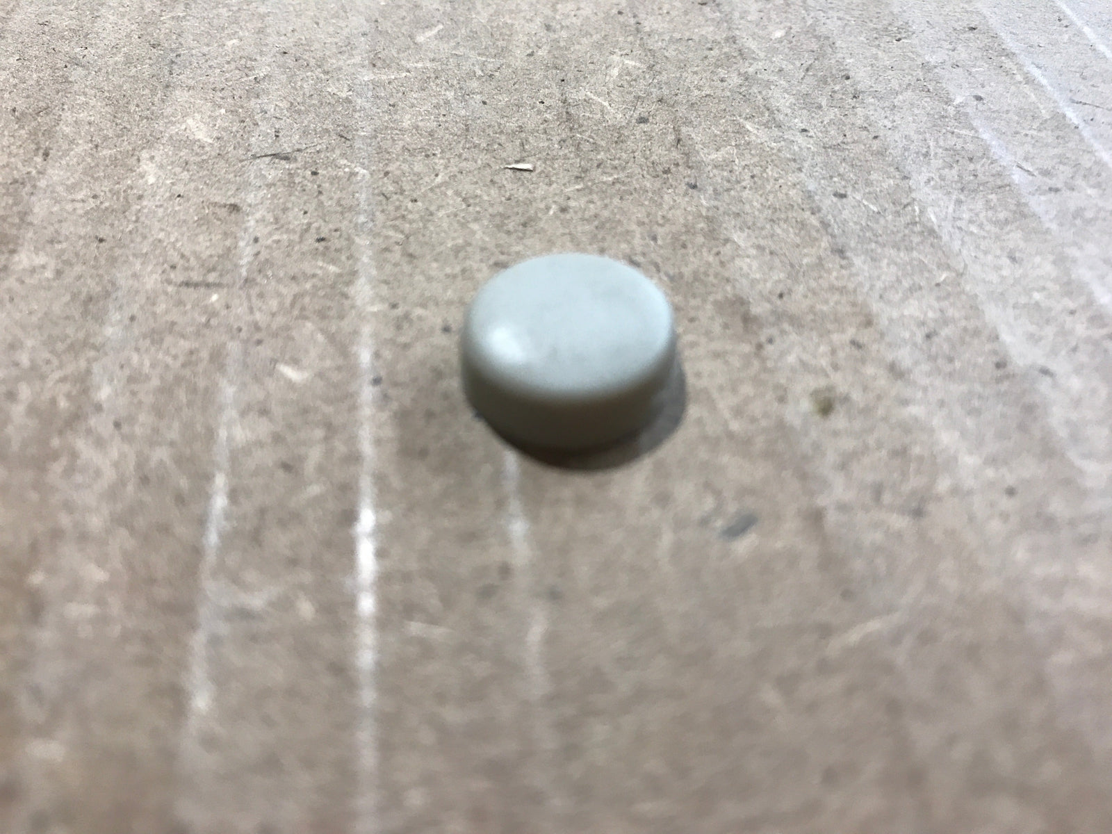 Used Dometic Fridge Door Upper Hinge Pin Cap, Beige (CAP ONLY) - 2932736016