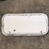 Used White Corner radius cargo door  29 3/4" W x 13 3/4" H x 1"D - Young Farts RV Parts