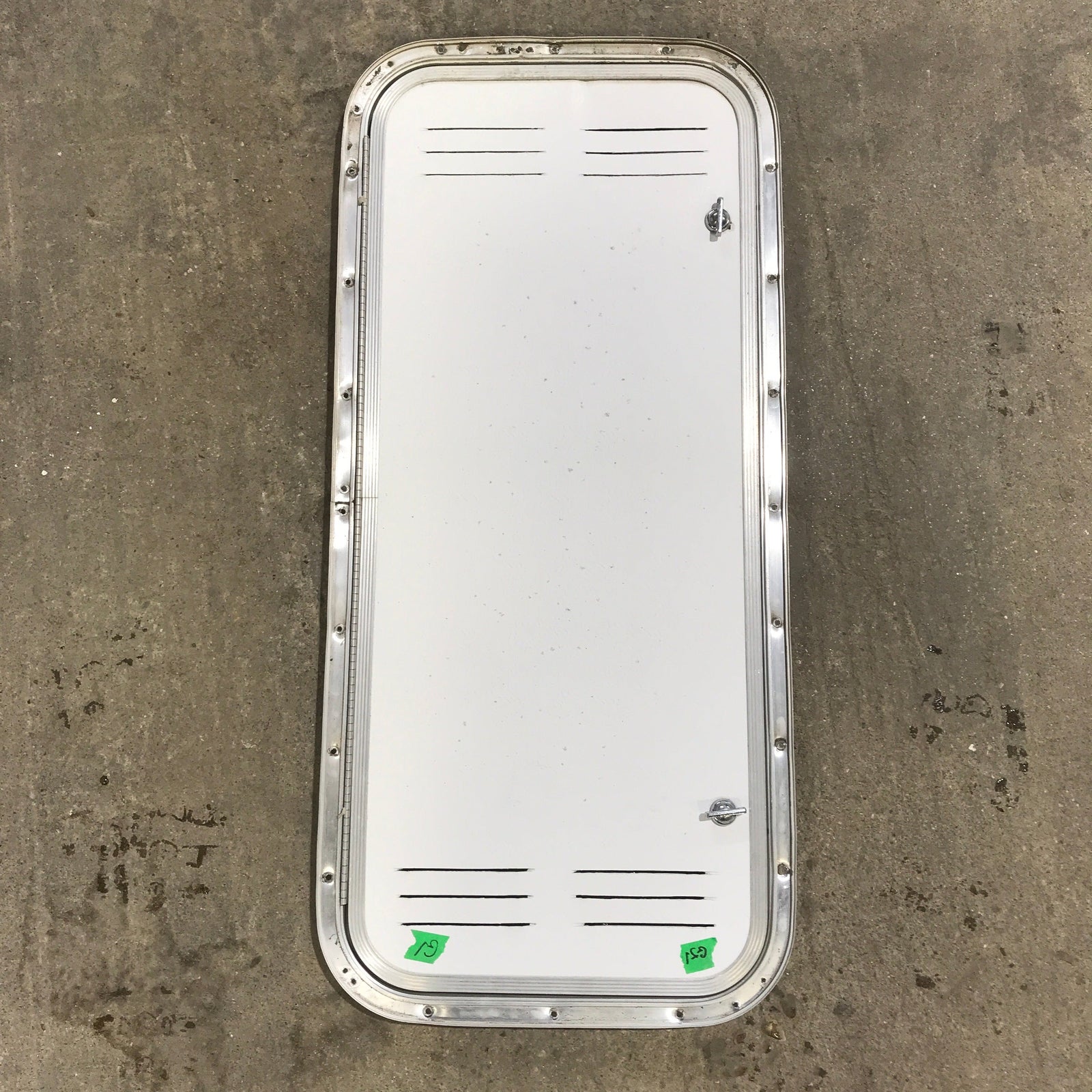Used Radius Cornered Propane / Battery Cargo Door 13 3/4