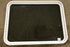 Used White Radius Non Opening Window : 35 3/4" W x 26 1/4" H x 1 7/8" D