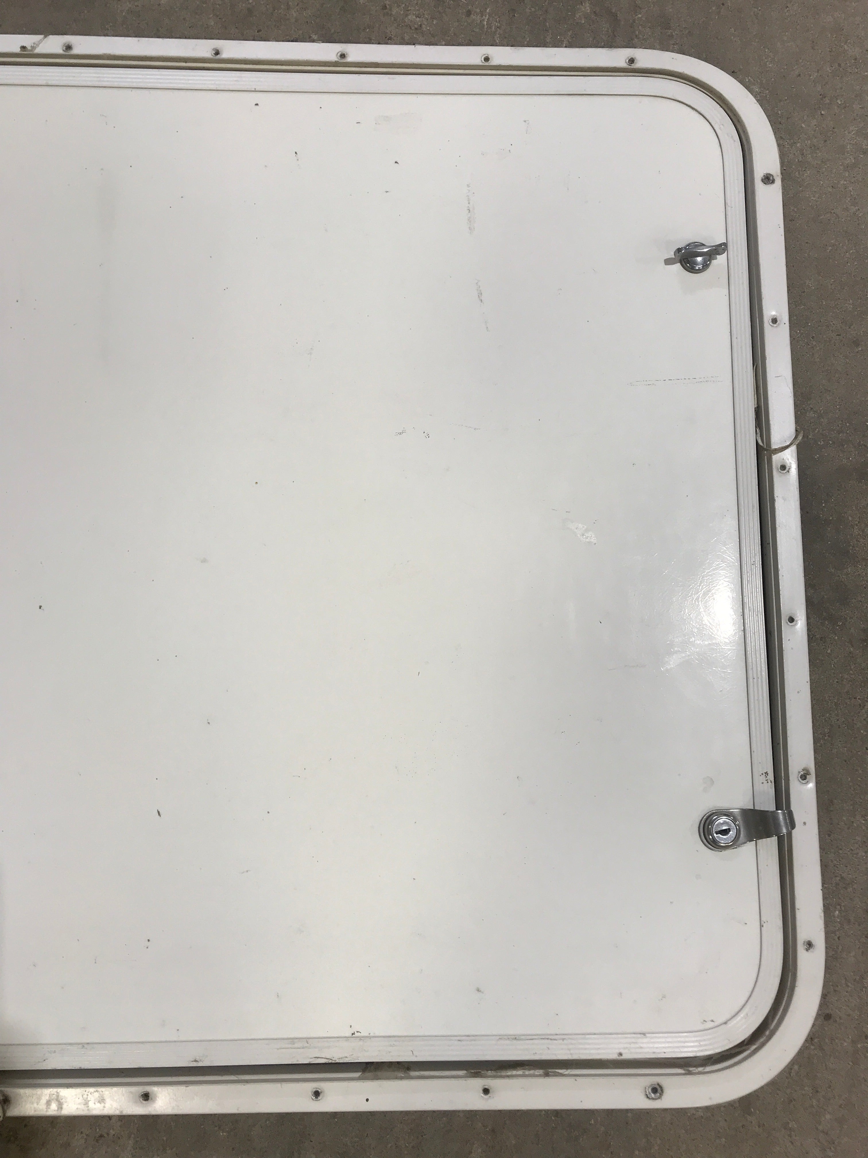 Used Radius Cornered Cargo Door 29 7/8" x 25 7/8" x 3/4" D