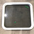 USED White Radius Non Opening Window : 21 1/2" W X 23 1/2" H X 2" D