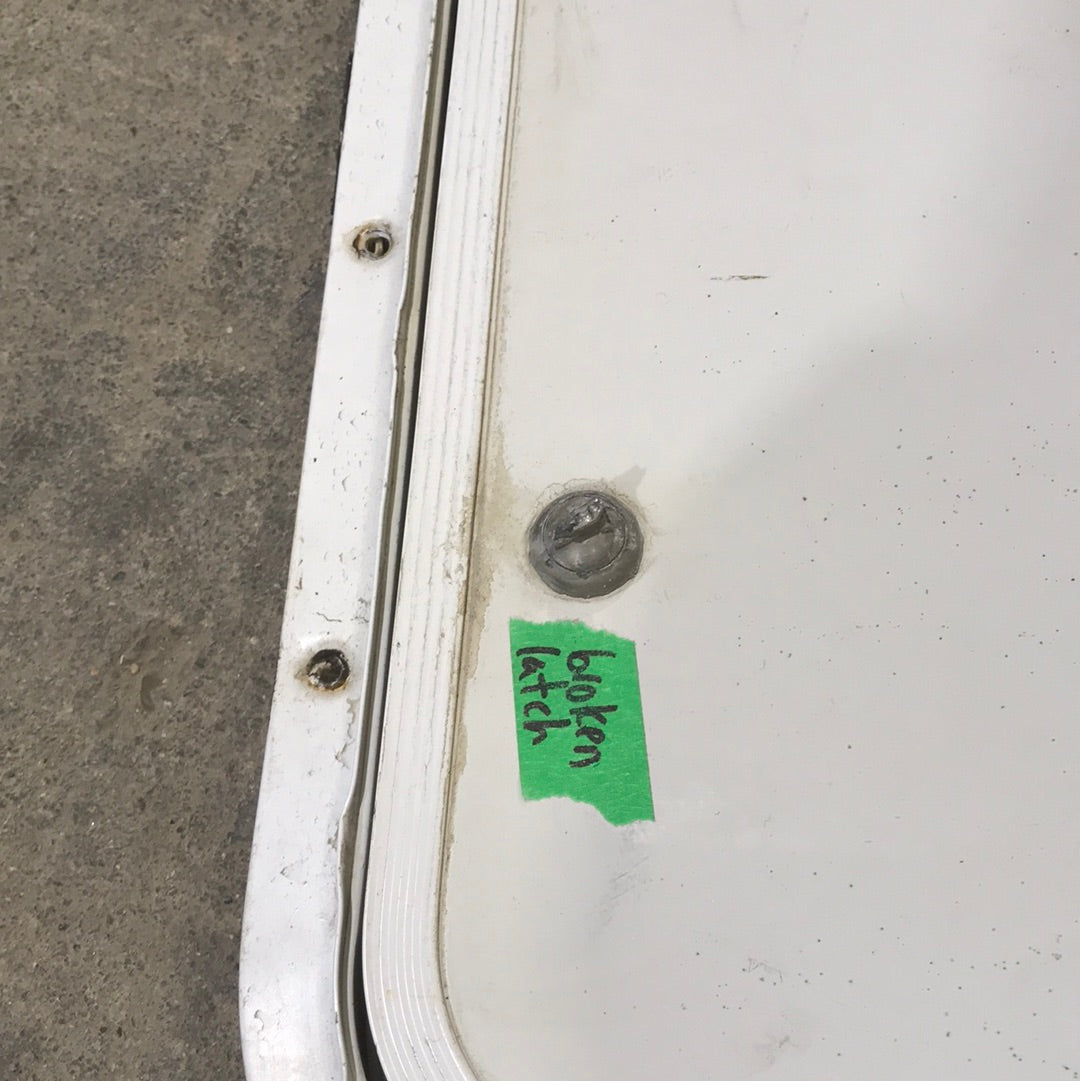 Used Radius Cornered Cargo Door 40" W x 13 1/2" H X 5/8" D