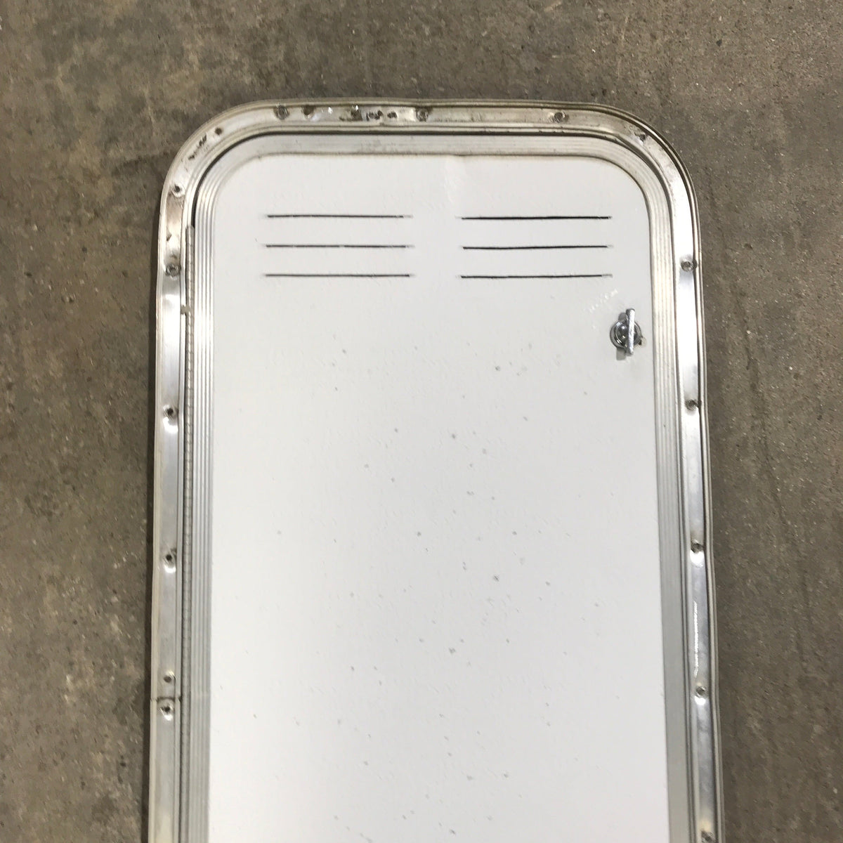 Used Radius Cornered Propane / Battery Cargo Door 13 3/4