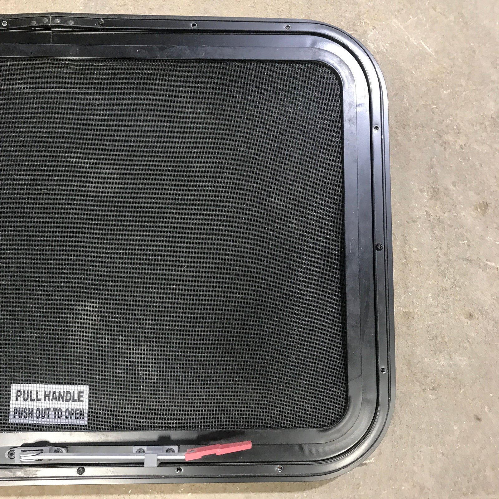Used Black Radius Emergency Opening Window : 29.5