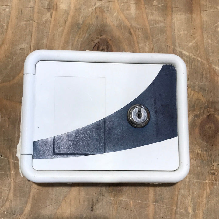Used 6 1/8" W RV Access Hatch - Young Farts RV Parts