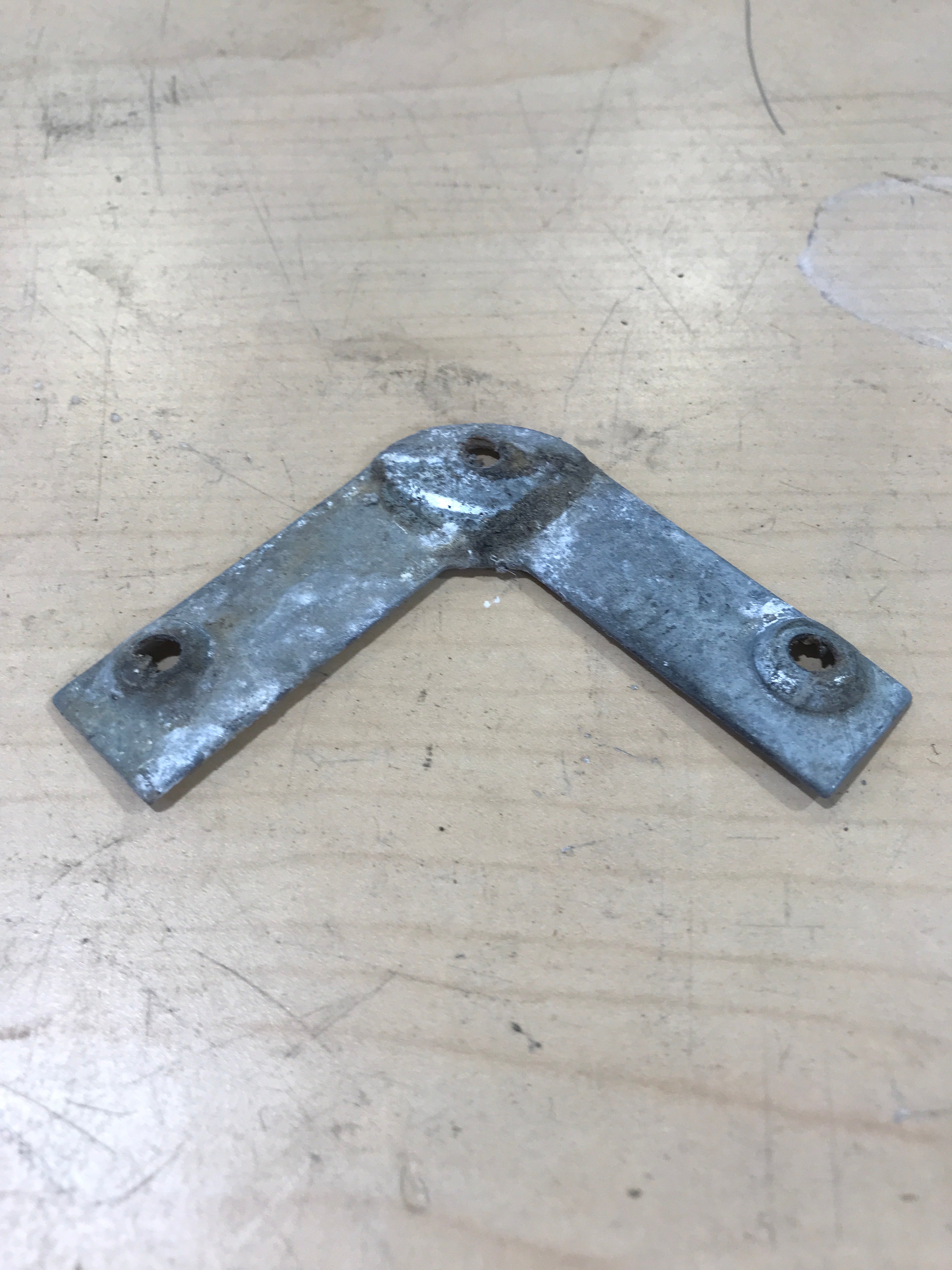Used Atwood Water Heater Corner Bracket, Single