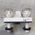 Used 4" Shower Faucet White - Young Farts RV Parts