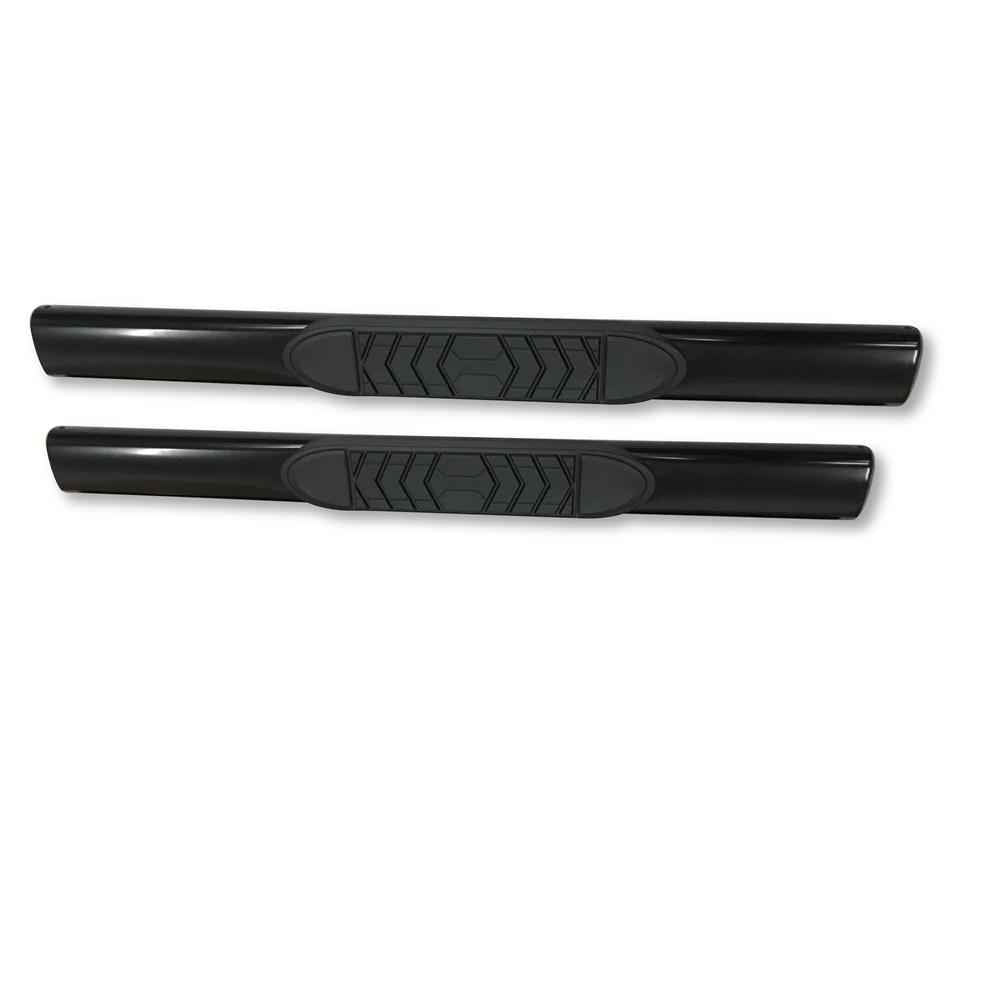 5" Oval Nerf Bar Blk - Young Farts RV Parts