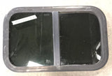 USED Black Radius Opening Window : 23 1/2