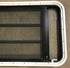 Used Black Radius Emergency Opening Window : 35 1/4" W x 21 1/4" H x 1 7/8" D
