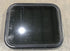 Used Black Radius Non Opening Window : 21 1/2" W x 17 1/2" H x 1 7/8"