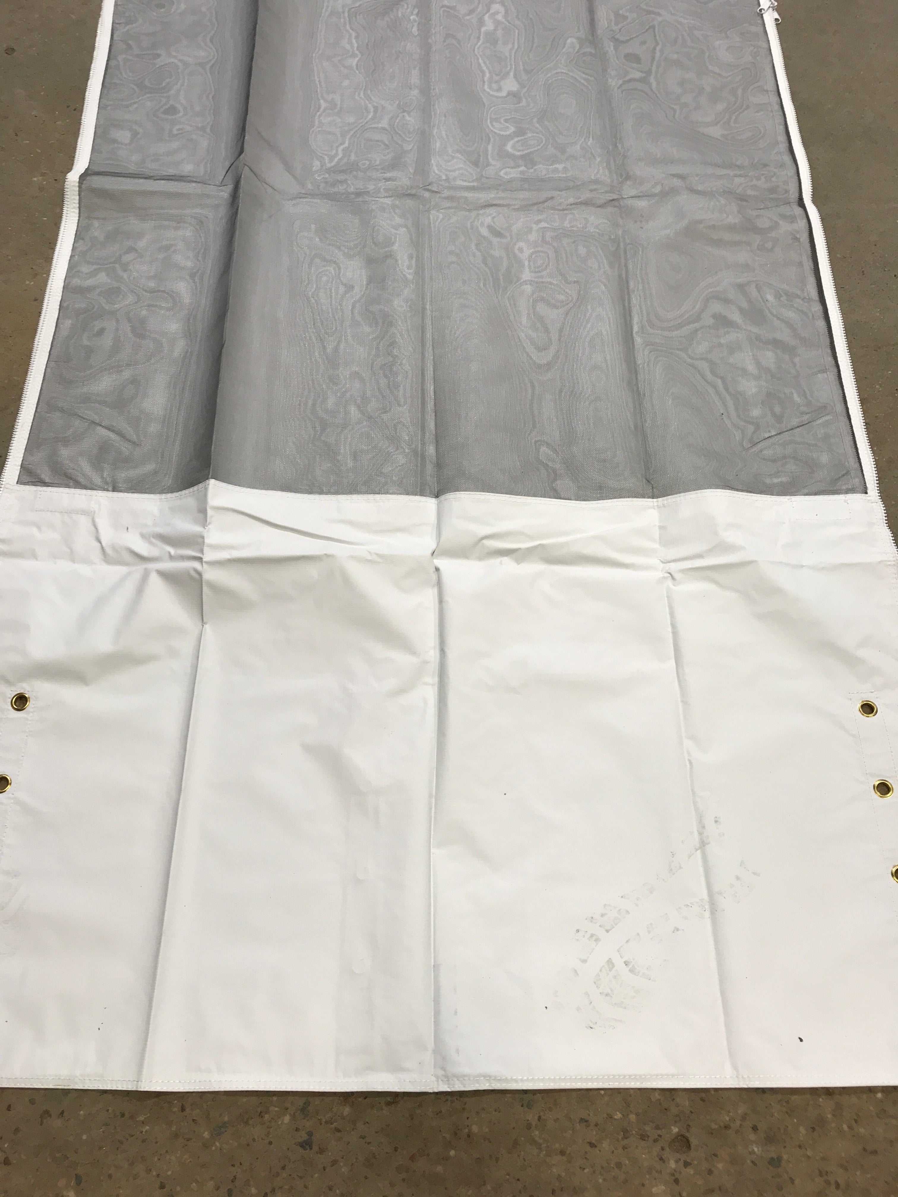 Used Fabric Panel for RV Awning Screen Room - 48"