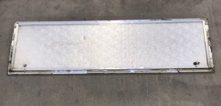 Used Square Corner Cargo Door 59 3/4" x 16 3/4" X 3/4" D - Young Farts RV Parts