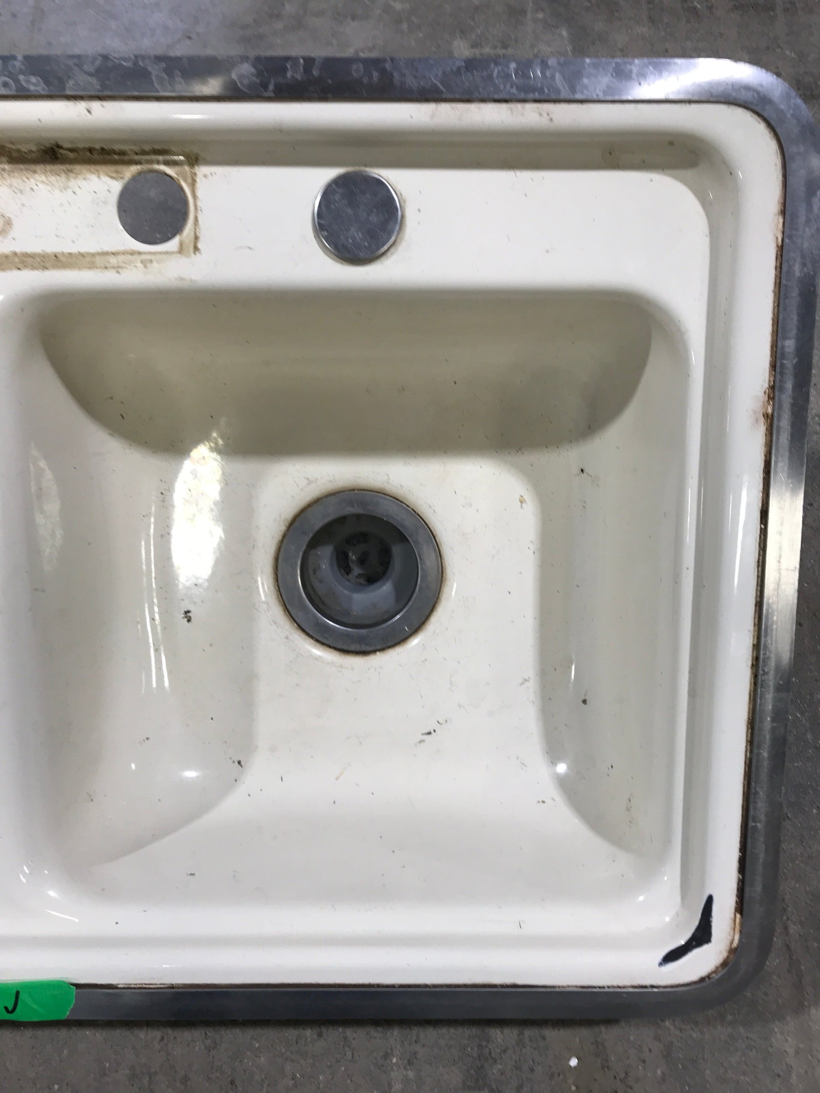 Used RV Kitchen Sink 33” L X 19” W