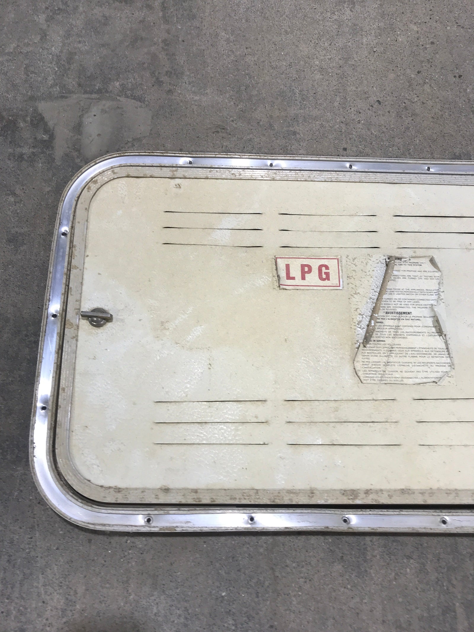 Used Radius Propane Cargo Door 29 3/4