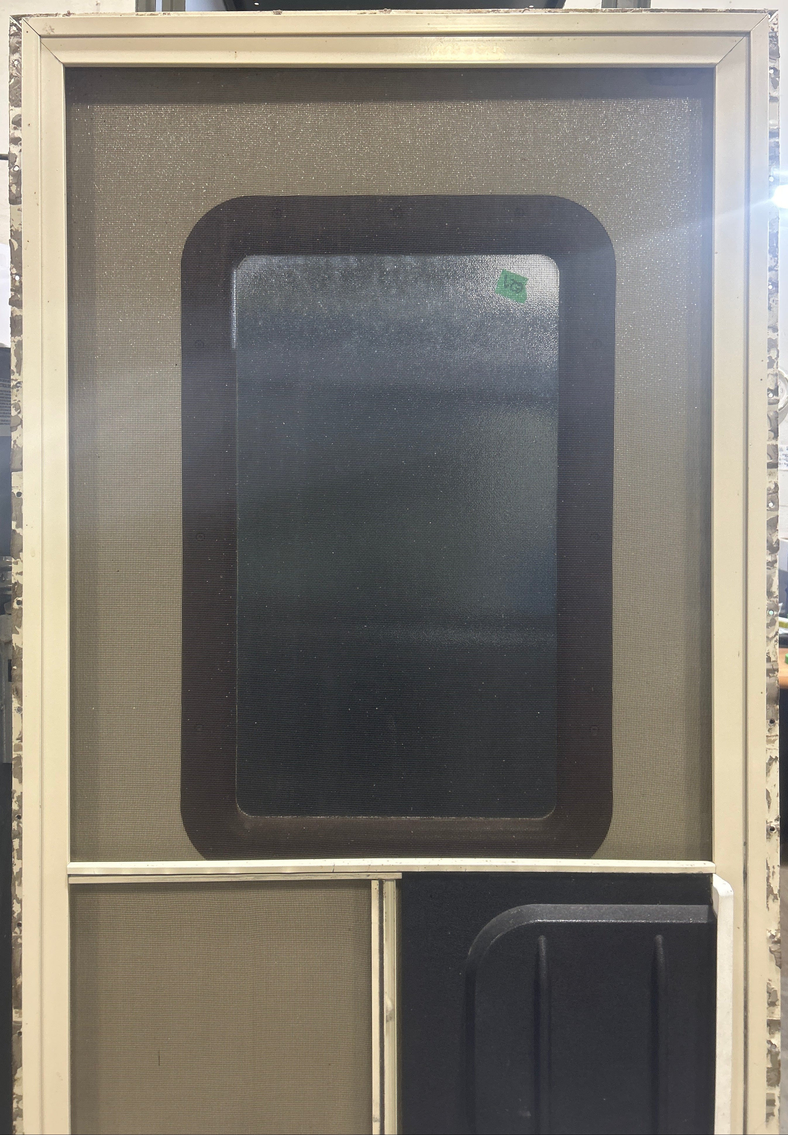 Used RV Square Corner Entry Door 25 3/4" W x 69 1/2" H