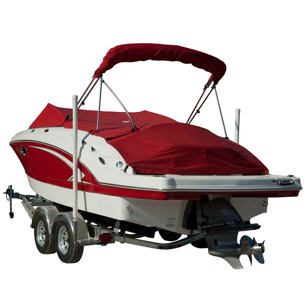 60" Post Boat Guide - On w/U - Bolt Mounting Brackets & Unlighted Posts - Young Farts RV Parts