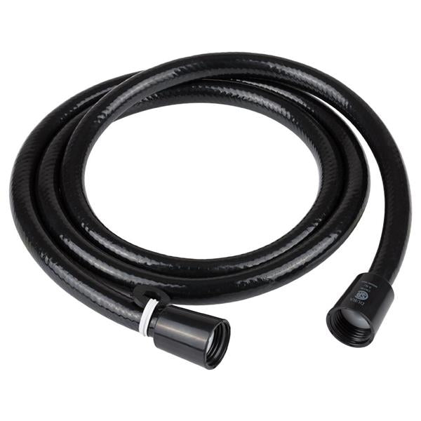 60"VINYL SHOWER HOSE BLK - Young Farts RV Parts