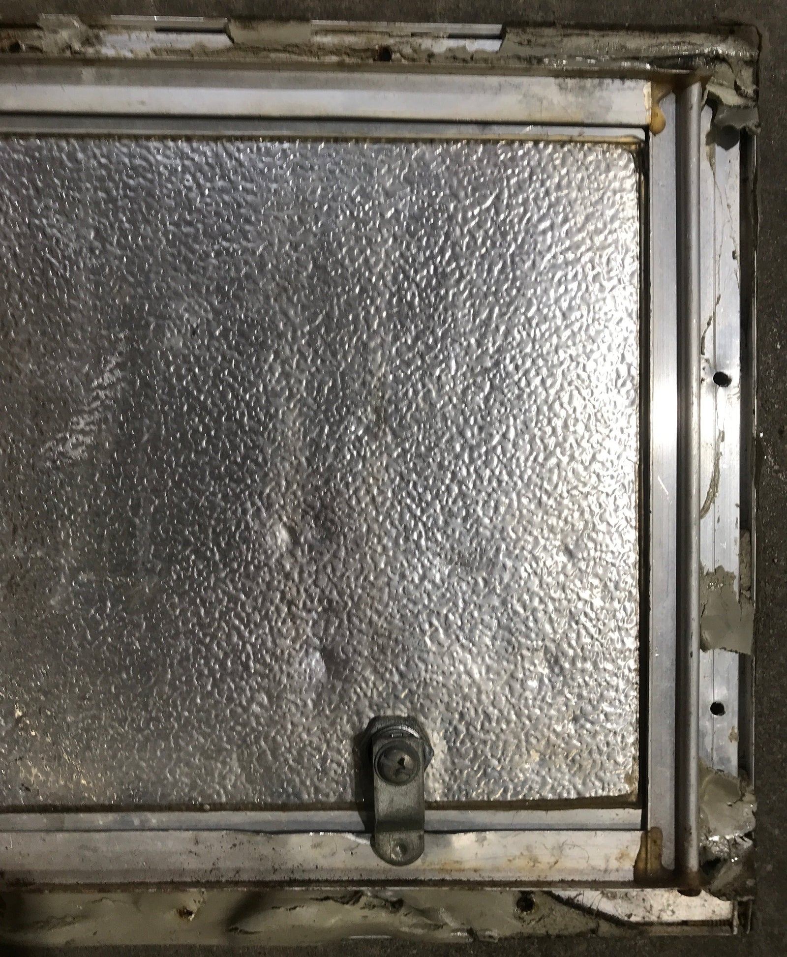 Used Square Cornered Cargo Door - 15 1/2
