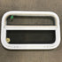 Used White Radius Opening Window : 23 1/2" W x 14 1/2" H x 1 7/8" D