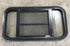 Used Black Radius Opening Window : 29 1/2" W x 14 1/2" H x 2"