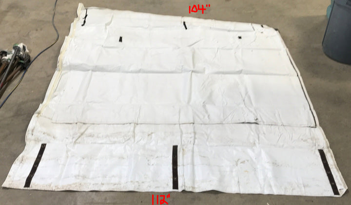 Used Fabric Panel for RV Awning Screen Room - Side Panel
