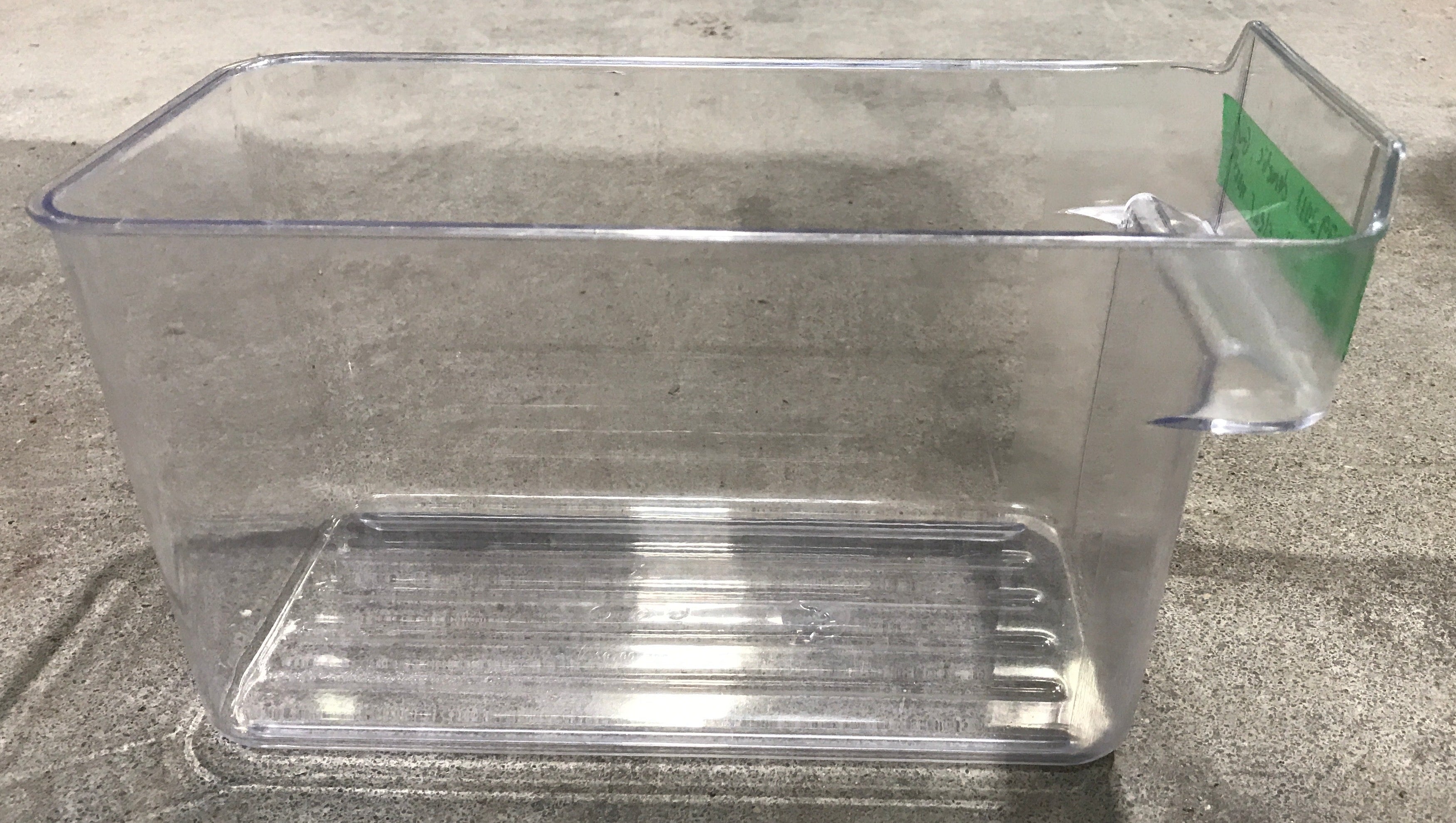 Used Dometic Small Crisper Bin, Clear - 3850992011
