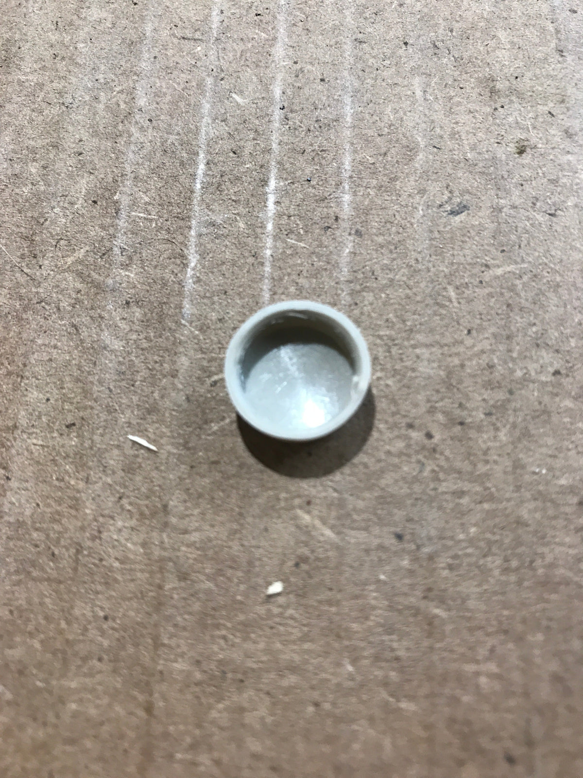 Used Dometic Fridge Door Upper Hinge Pin Cap, Beige (CAP ONLY) - 2932736016