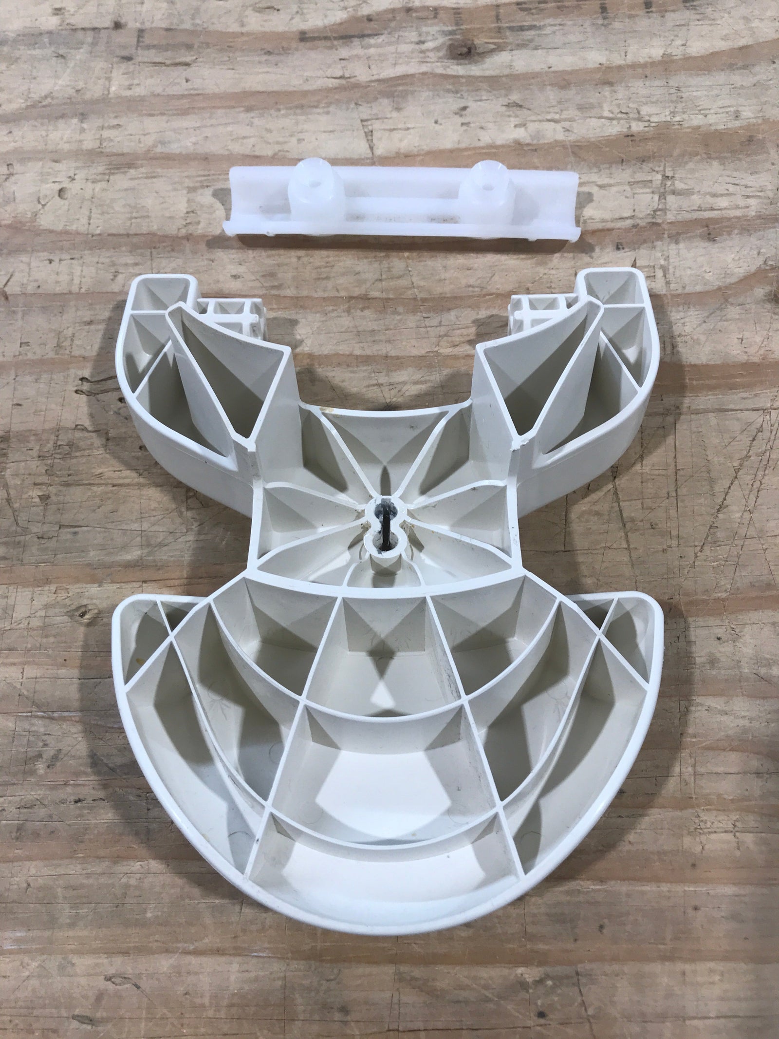 Used Thetford / Aqua Magic Toilet Flush Foot Pedal, Bone - 34115