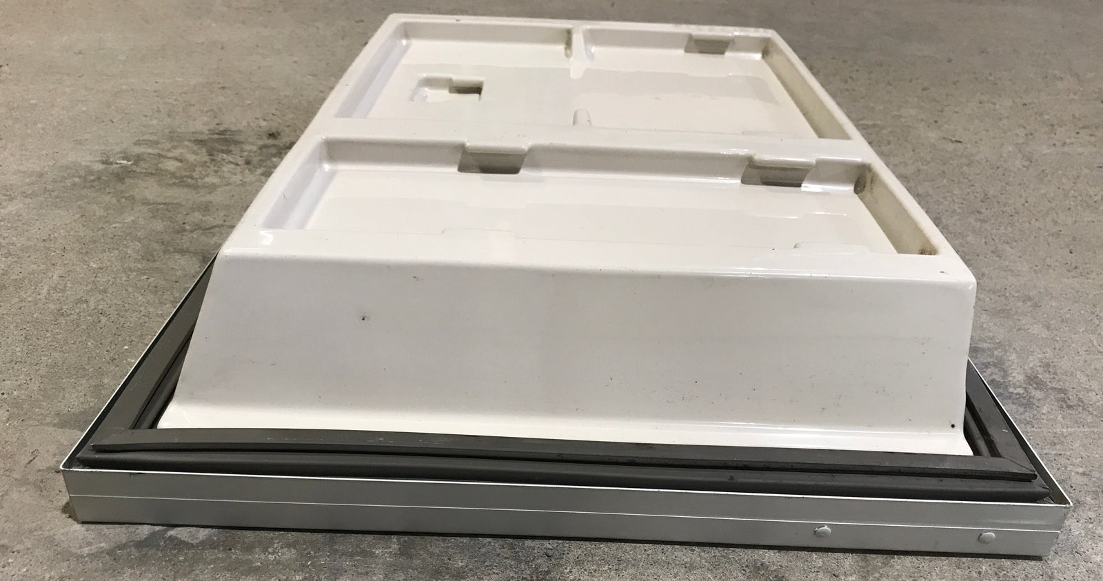 Used Dometic Refrigerator Freezer Door 2930930132 - 24 1/2
