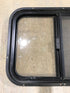Used Black Radius Opening Window : 24 1/2" W x 19 1/4" H x 1 1/4"