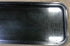 Used Black Radius Non Opening Window : 17 1/2" W x 39 1/2" H x 1 7/8" D