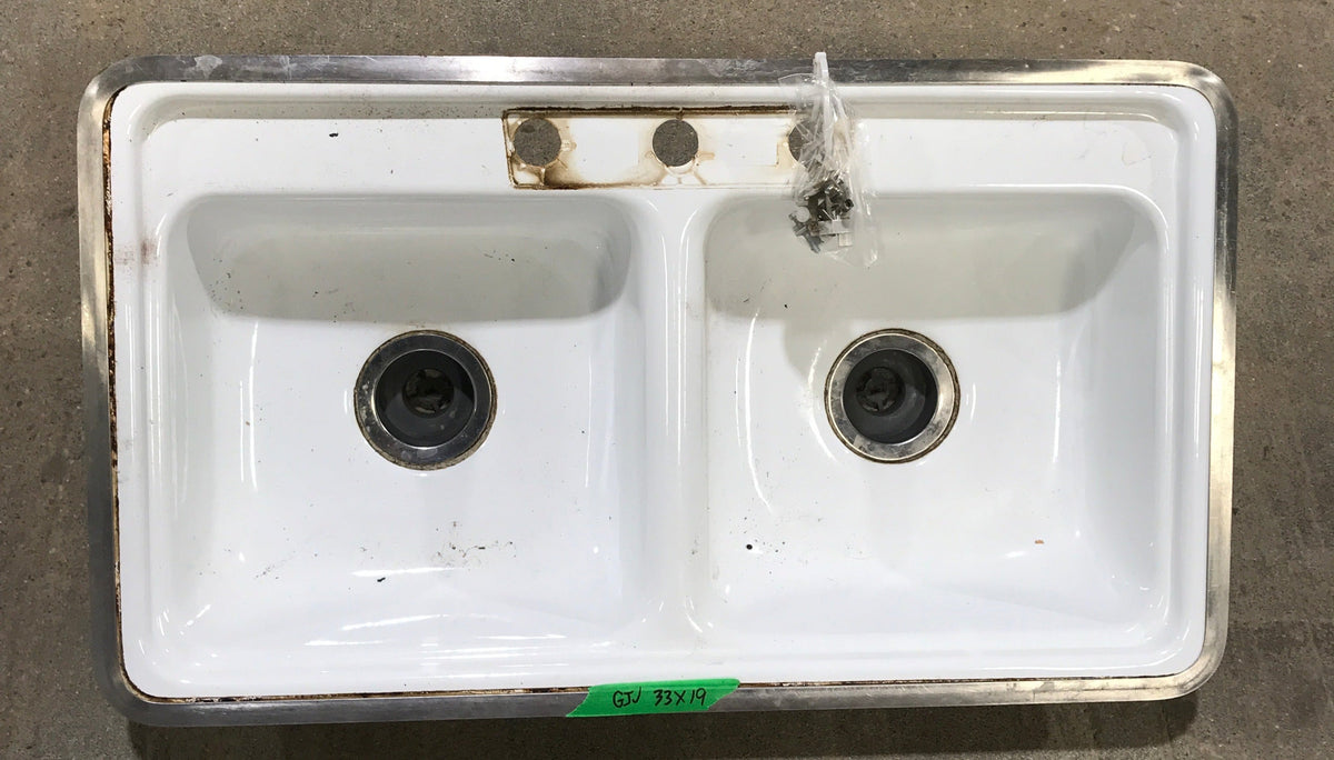 Used RV Kitchen Sink 33” W X 19” L