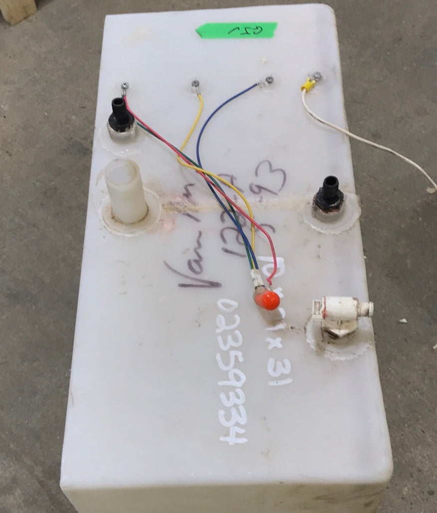 Used Fresh Water Tank 10” x 21” x 31”