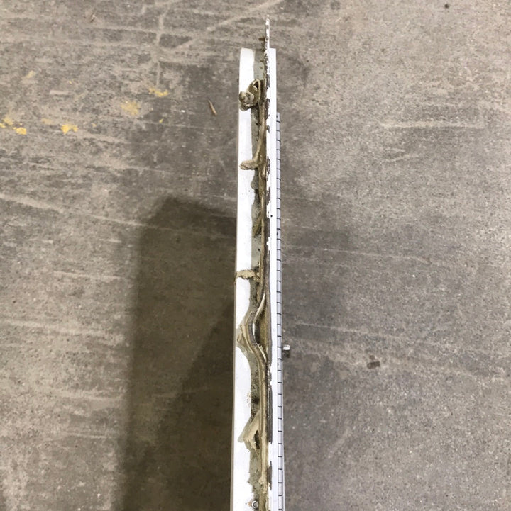 Used Radius Cornered Cargo Door 40" W x 13 3/4" H X 5/8" D - Young Farts RV Parts