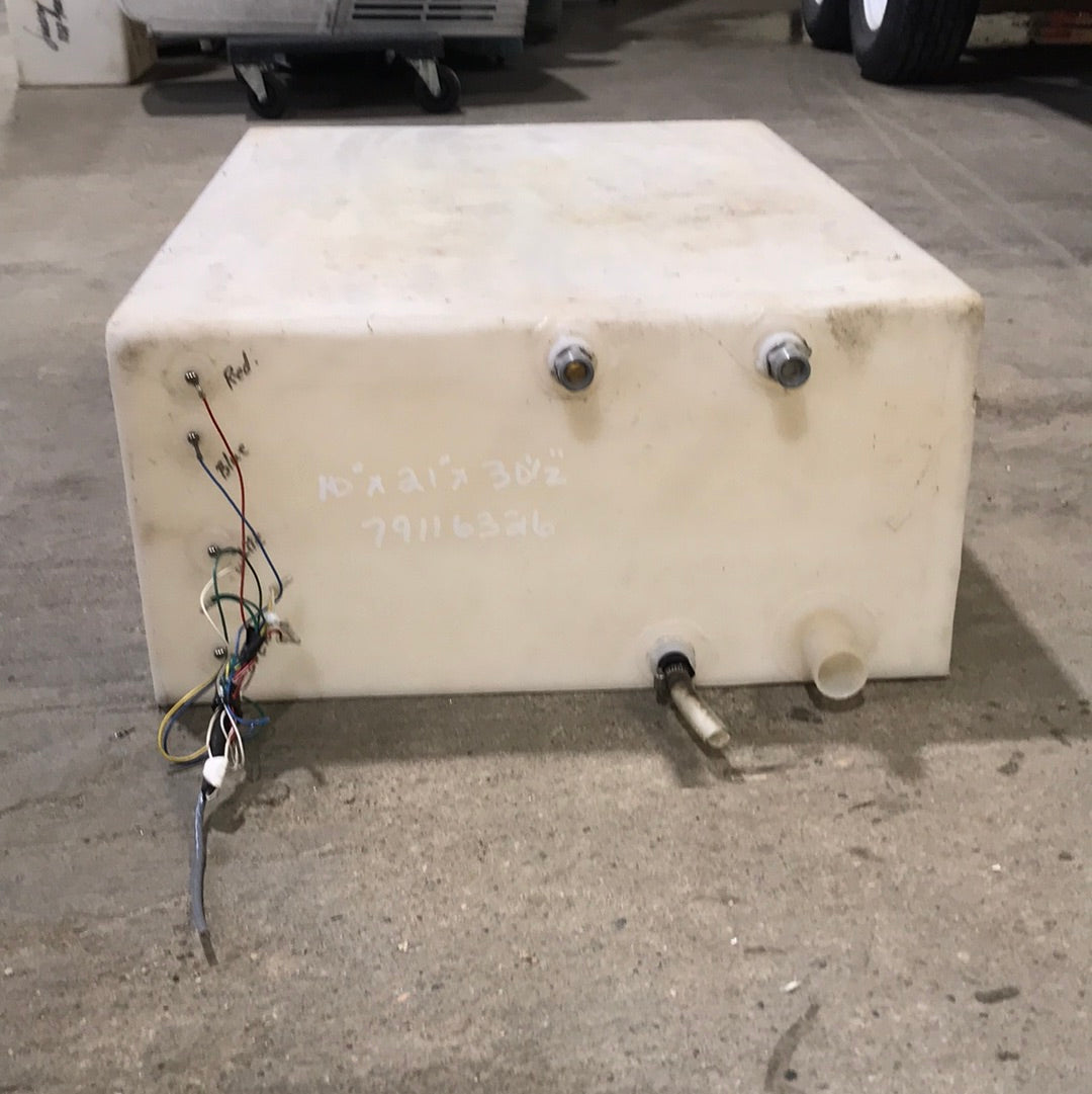 Used Fresh Water Tank 10”  x 21” x 30 1/2