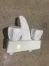 Used 4" Bathroom Faucet, Off White, Off White Knobs