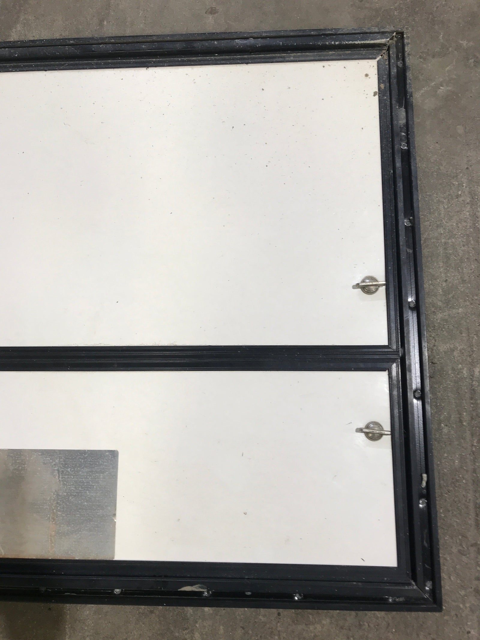 Used Square Cornered Propane Cargo Door 29 3/4