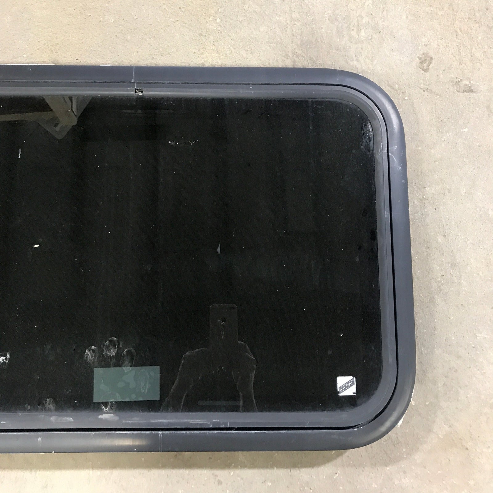 Used Black Radius Emergency Opening Window : 29.5